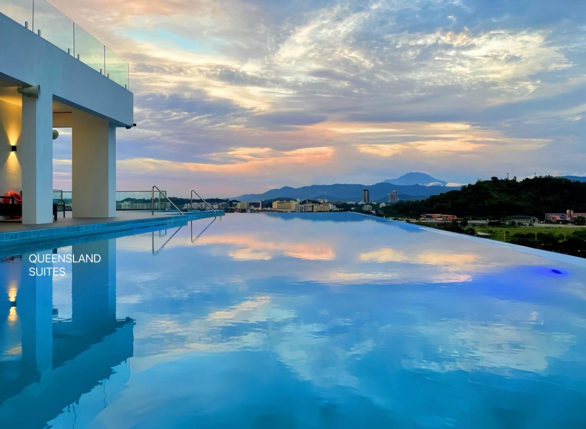 Queensland Suites At Aru Suites, Kota Kinabalu Exteriér fotografie
